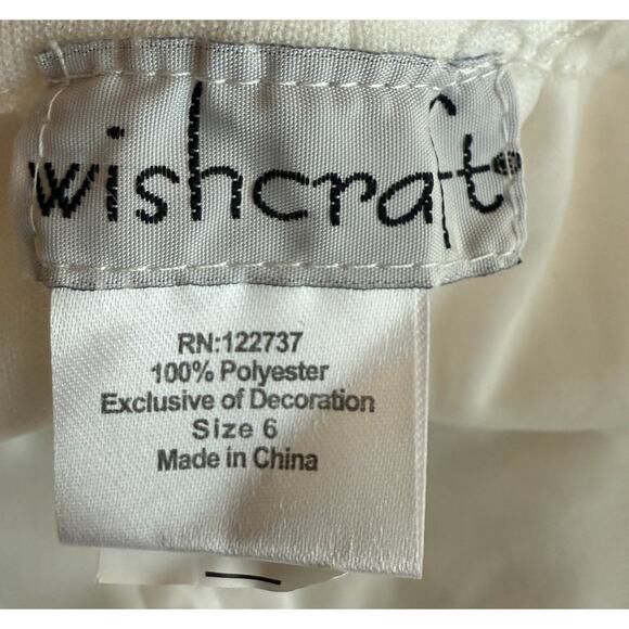 Wishcraft Chasing Fireflies Mummy Costume Pants Kids 6 White Cosplay Halloween - Picture 3 of 13